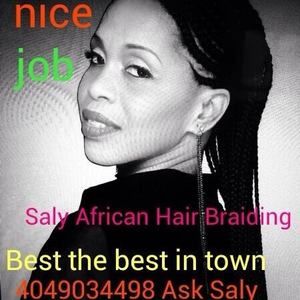 Meet your Posher, Sally-hairbraiding